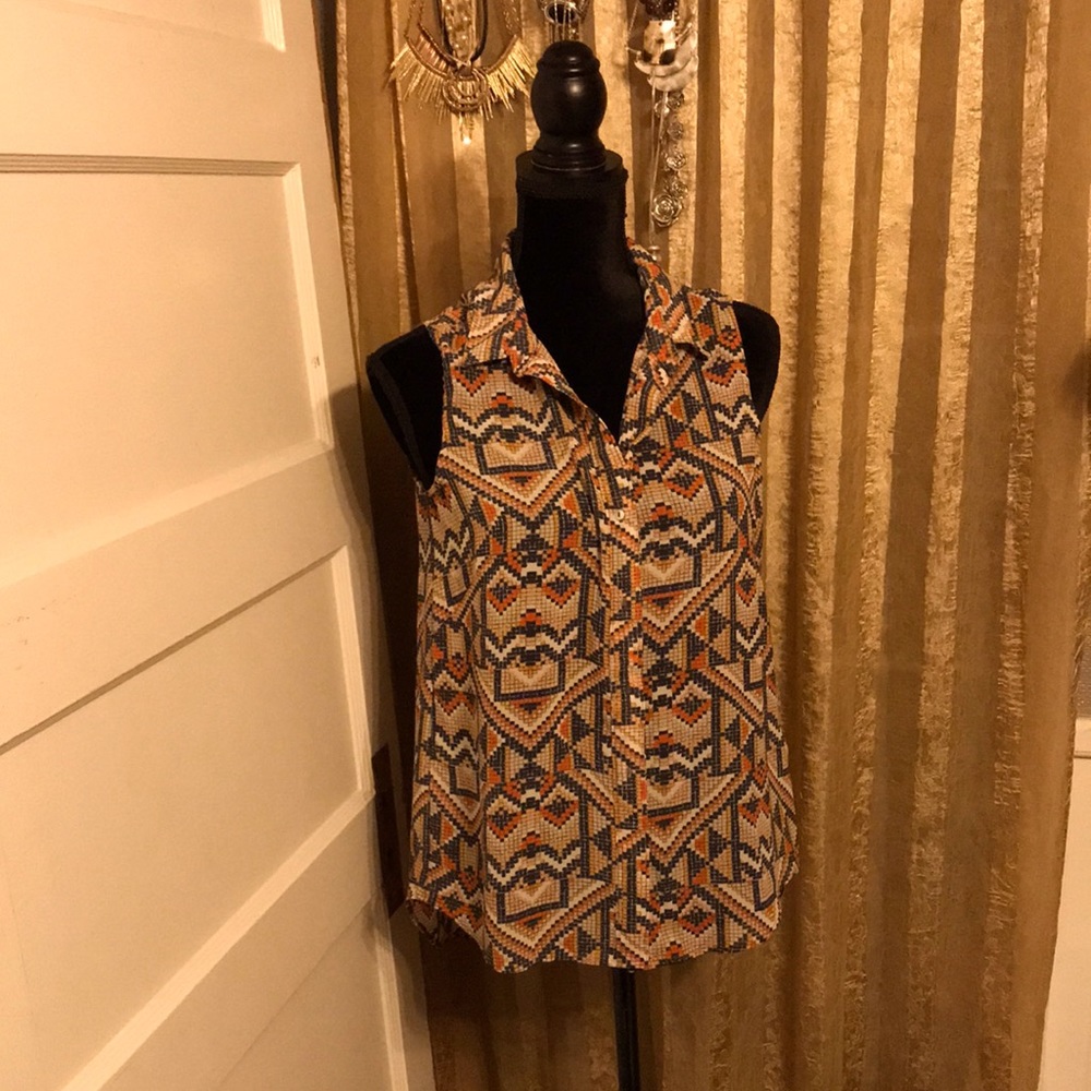 Multi colored H&M top